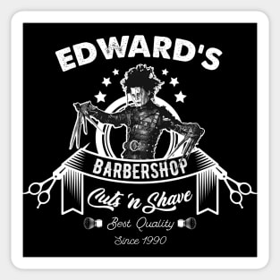 Edward's Barbershop Sticker